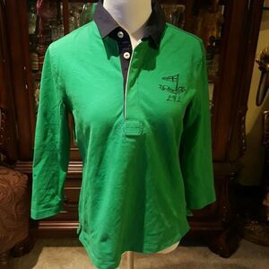 Vtg 90s Ralph Lauren Boating Yacht Shirt Sz M